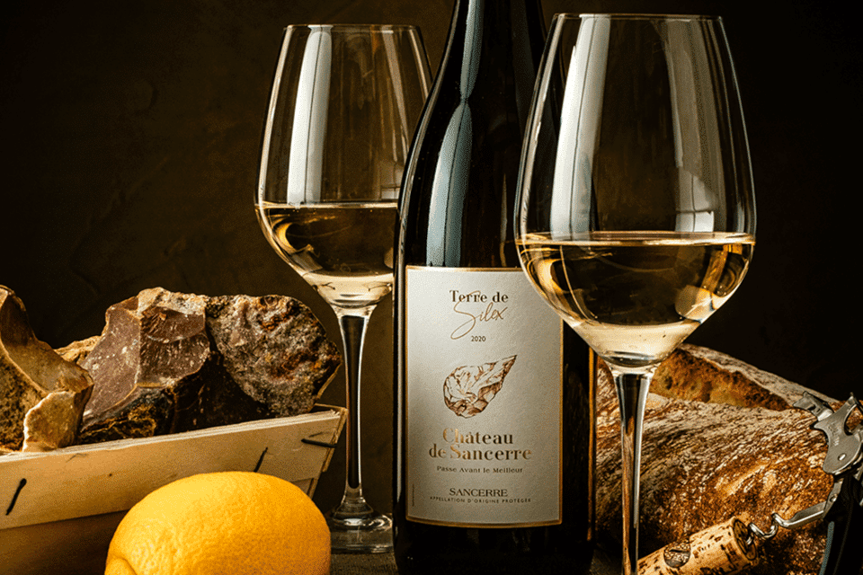 Sancerre wine on menu of wine tasting day from Paris to Loire valley