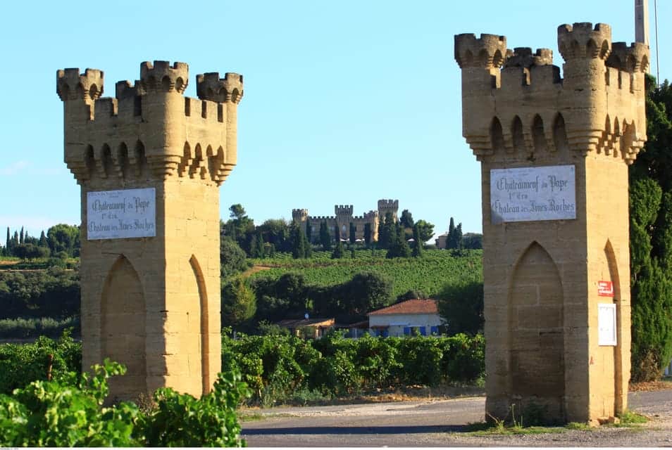 tasting day of Châteauneuf-du-Pape from Avignon