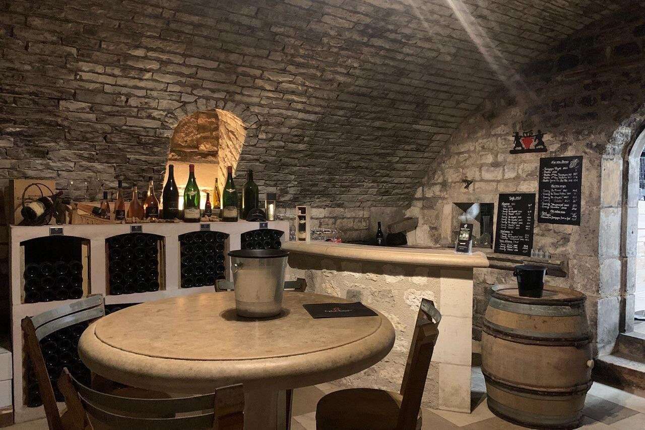 Stop at a winery, visit the domain and tasting room for Chablis wines tasting on a trip to Burgundy from Paris