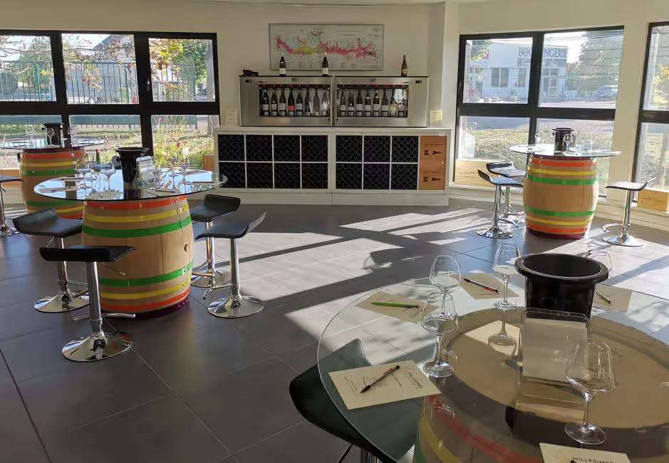 Millésimes wine tasting room for Best Burgundy wines tasting