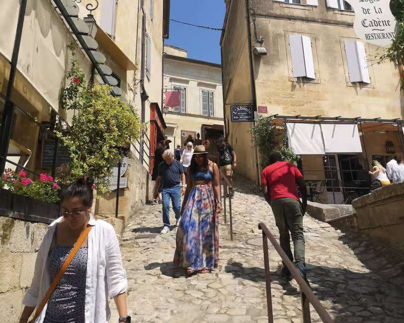 Saint Emilion traditional streets . Saint Emilion half day tour