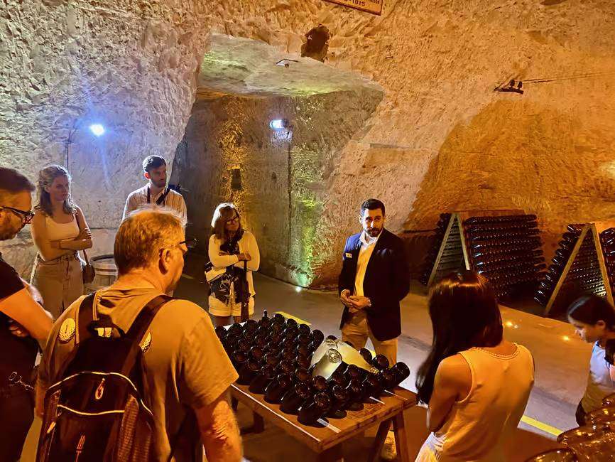 Champagne day visit with Veuve clicquot and Moet et Chandon. Day 2 of 3 days wine tour with Loire valley , Champagne and Chablis