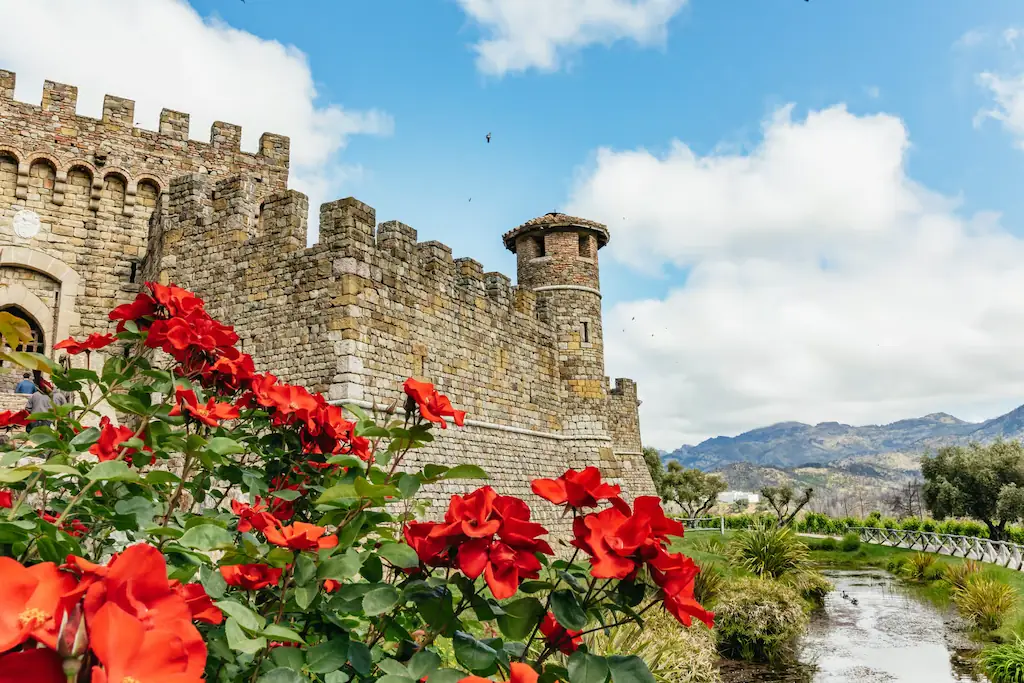 Castello di Amorosas winery in Napa Valley